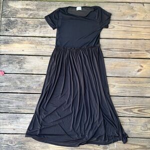 Petit Gateau Sheer Midi Dress